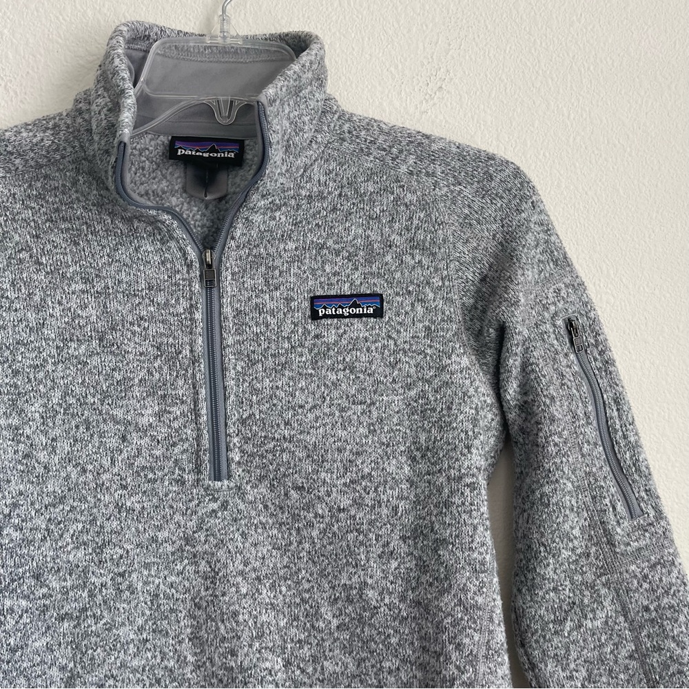 Patagonia 1/4 Half Zip Pullover Heather Better Sweater